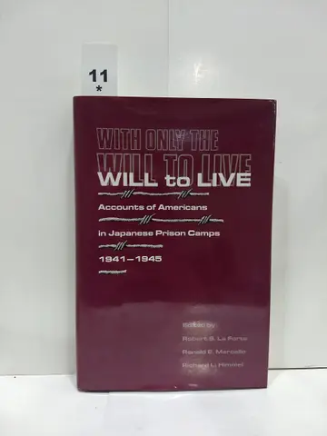 Cover of With Only the Will to Live