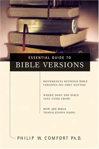 Cover of Essential Guide to Bible Versions