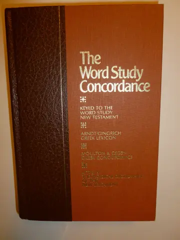 Cover of The Word Study Concordance