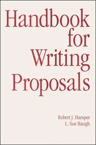 Cover of Handbook for Writing Proposals