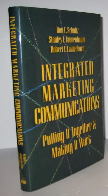 Cover of Integrated Marketing Communications