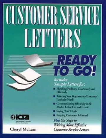 Cover of Customer Service Letters Ready to Go!