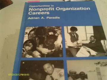Cover of Opportunities in Nonprofit Organization Careers