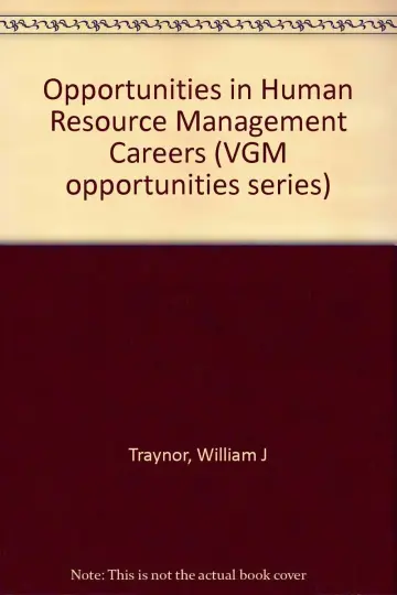 Cover of Opportunities in Human Resource Management Careers