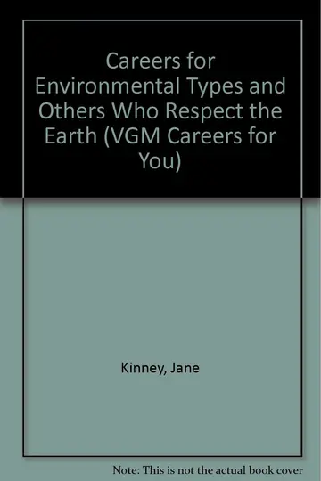 Cover of Careers for Environmental Types and Others Who Respect the Earth