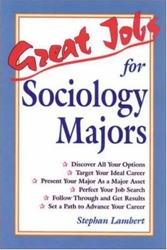 Cover of Great Jobs for Sociology Majors