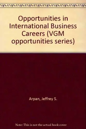 Cover of Opportunities in International Business Careers