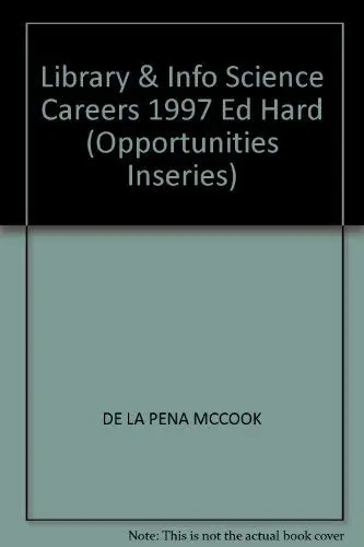 Cover of Library & Info Science Careers 1997 Ed Hard
