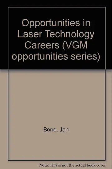 Cover of Opportunities in Laser Technology Careers