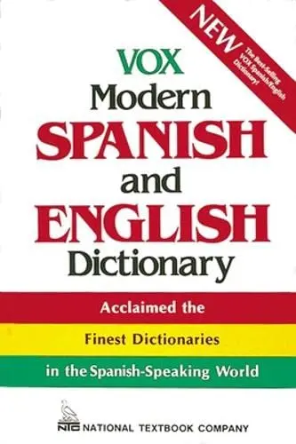 Cover of Vox Modern Spanish and English Dictionary