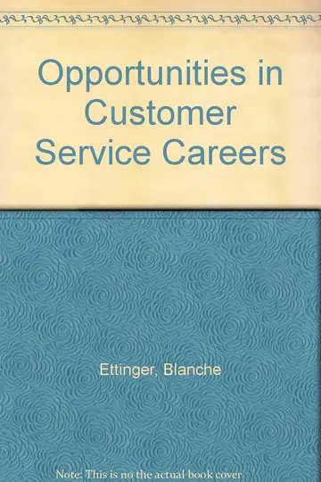 Cover of Opportunities in Customer Service Careers