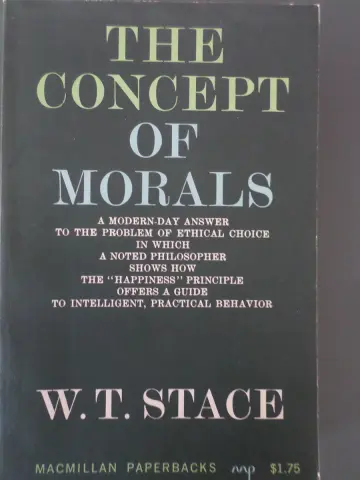 Cover of Concept of Morals