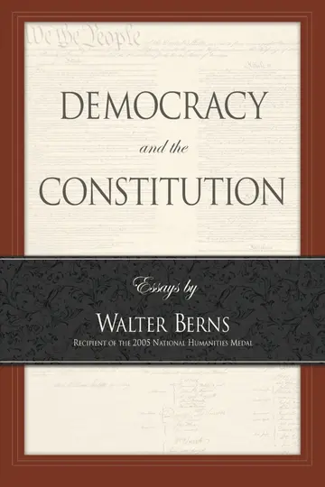 Cover of Democracy and the Constitution