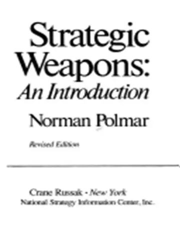 Cover of Strategic weapons