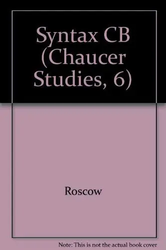 Cover of Syntax CB