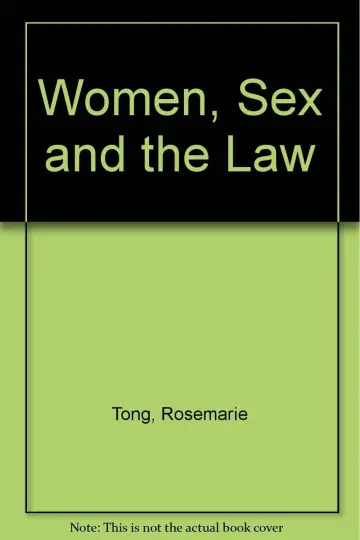 Cover of Women, Sex and the Law