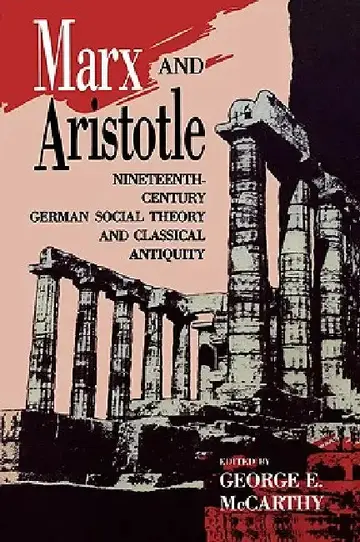 Cover of Marx and Aristotle