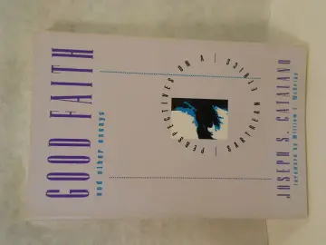 Cover of Good Faith and Other Essays