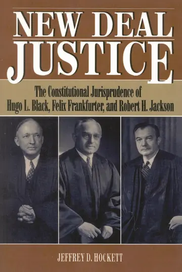 Cover of New Deal Justice