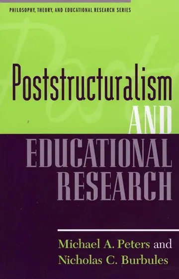 Cover of Poststructuralism and Educational Research