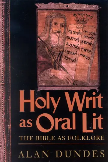 Cover of Holy Writ as Oral Lit