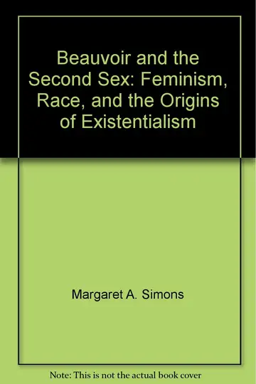 Cover of Beauvoir and the Second Sex Pb
