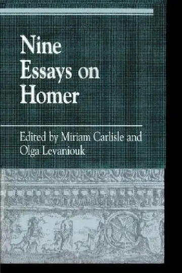 Cover of Nine Essays on Homer