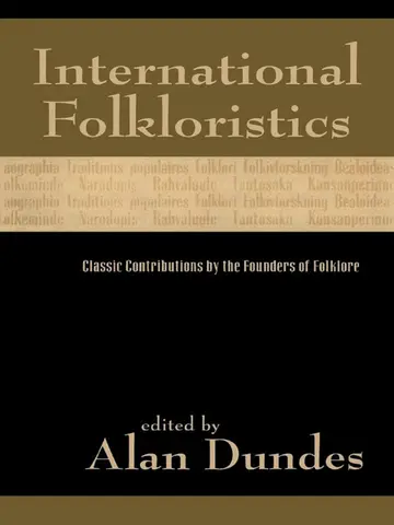 Cover of International Folkloristics
