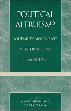 Cover of Political Altruism?