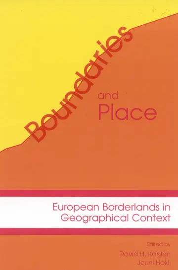 Cover of Boundaries and Place