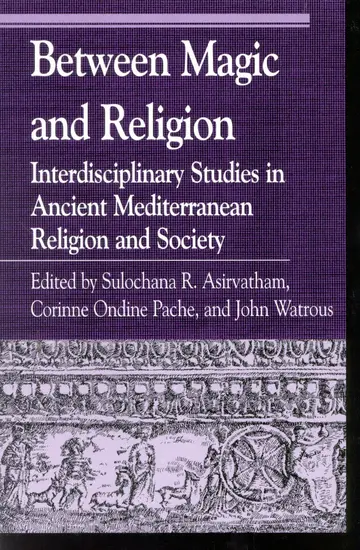Cover of Between Magic and Religion
