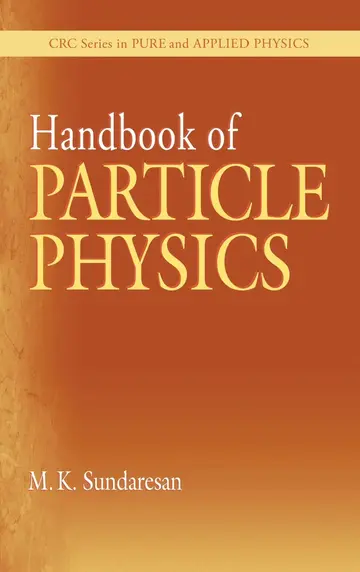Cover of Handbook of Particle Physics