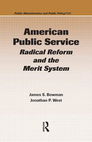 Cover of American Public Service