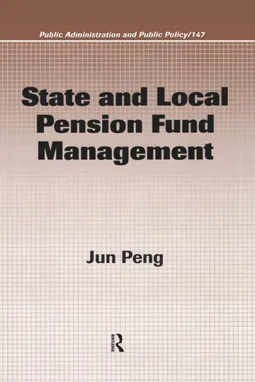 Cover of State and Local Pension Fund Management