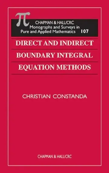 Cover of Direct and Indirect Boundary Integral Equation Methods