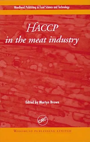 Cover of HACCP in the Meat Industry