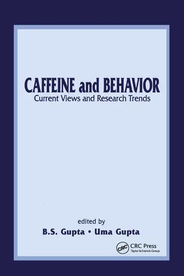 Cover of Caffeine and Behavior
