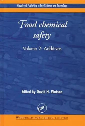 Cover of Food Chemical Safety, Volume II