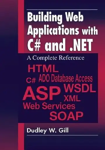 Cover of Building Web Applications with C# and .Net