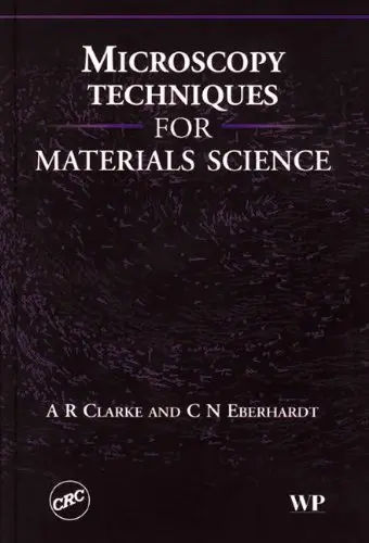 Cover of Microscopy Techniques for Materials Science