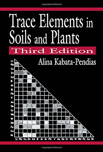 Cover of Trace Elements in Soils and Plants, Third Edition
