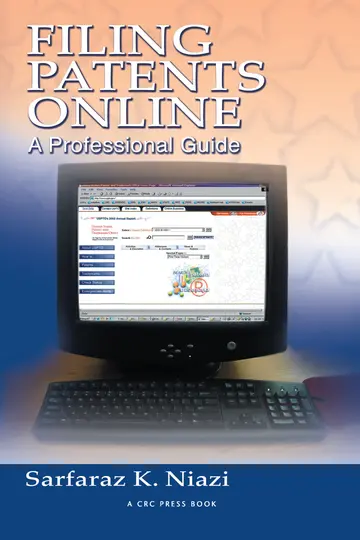 Cover of Filing Patents Online