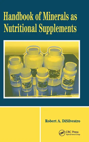 Cover of Handbook of Minerals as Nutritional Supplements
