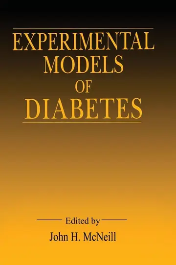 Cover of Experimental Models of Diabetes