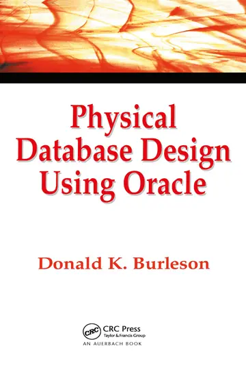 Cover of Physical Database Design Using Oracle