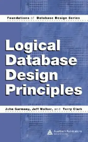 Cover of Logical Database Design Principles
