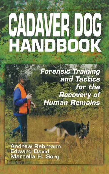 Cover of Cadaver Dog Handbook