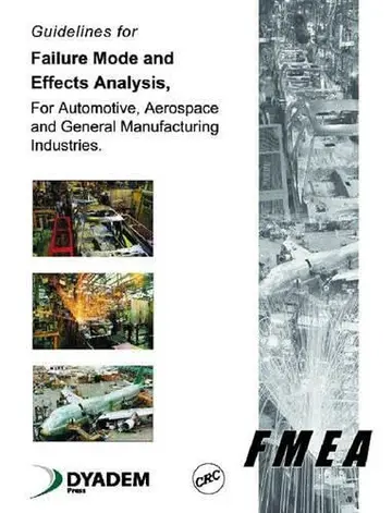 Cover of Guidelines for Failure Mode and Effects Analysis (FMEA), for Automotive, Aerospace, and General Manufacturing Industries