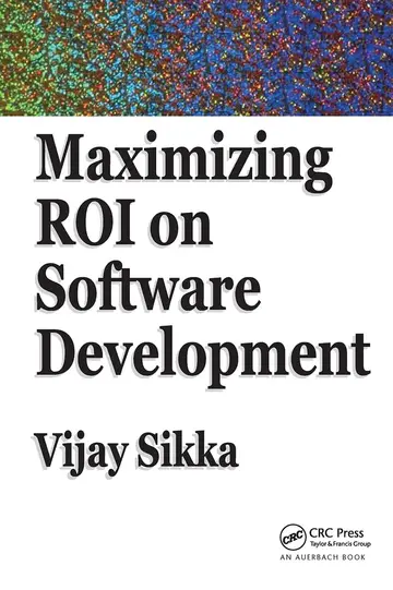 Cover of Maximizing ROI on Software Development