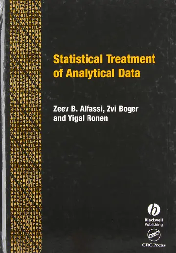 Cover of Statistical Treatment of Analytical Data